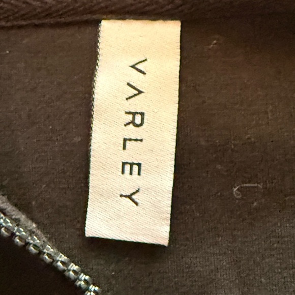 Varley Sofia Lightweight Drawstring-Waist Hooded Track Jacket Black Small - Picture 10 of 15